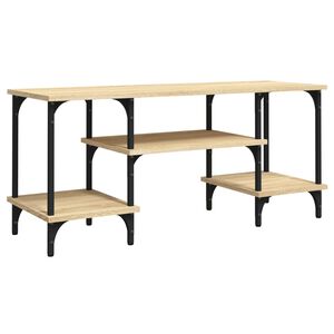 vidaXL Televizoriaus spintelė, ąžuolo, 102x35x45,5cm, apdirbta mediena