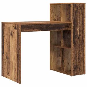 vidaXL Stalas Senovinis medis Apdirbta mediena 108 x 55 x 103.5 cm