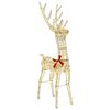 vidaXL 3D Elnias 140 LED &Scaron;ilta balta 128 cm PET