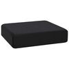 vidaXL Sėdynės pagalvėlė 40 x 40 x 11 cm PU putos Juoda