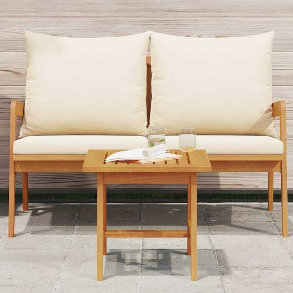 vidaXL Šoninis stalas Ruda Akacijos medienos masyvas