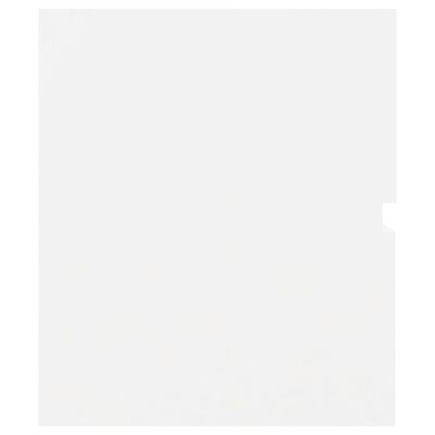 vidaXL Spintelė praustuvui, baltos spalvos, 60x38,5x45cm, MDP