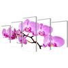 vidaXL Fotopaveikslas "Orchidėjos" ant Drobės 200 x 100 cm