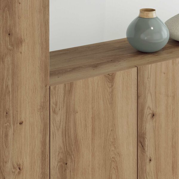 vidaXL Televizoriaus sieninis modulis 5 pcs Amatininkų ąžuolas