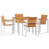 vidaXL Sodo valgomojo komplektas 5 vnt.