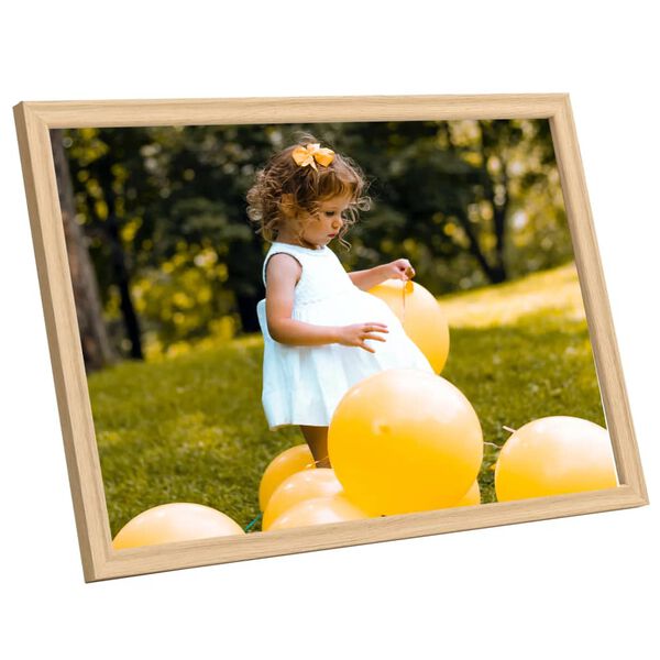 vidaXL Nuotraukų rėmeliai-koliažai, 5vnt., &scaron;viesūs ąžuolo, 70x90cm