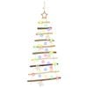 vidaXL Kabantis Kalėdų medis 90 cm 30 LED Įvairių spalvų