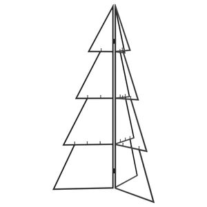 vidaXL Metalinis Kalėdų medis KUOPIO 100 cm Plienas Juoda