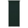 vidaXL Lauko roletas, tamsiai žalios spalvos, 100x230cm, HDPE