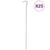 vidaXL Palapinės kai&scaron;čiai, 25vnt., 30cm, skersmuo 4mm, plienas