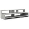 vidaXL Studijos stalas Betono pilka 152 x 42,5 x 36 cm