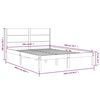 vidaXL Lovos rėmas be čiužinio, 160x200cm, pušies medienos masyvas
