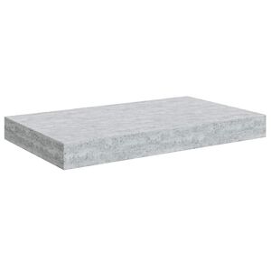 vidaXL Pakabinama sieninė lentyna, betono pilka, 40x23,5x3,8cm, MDF