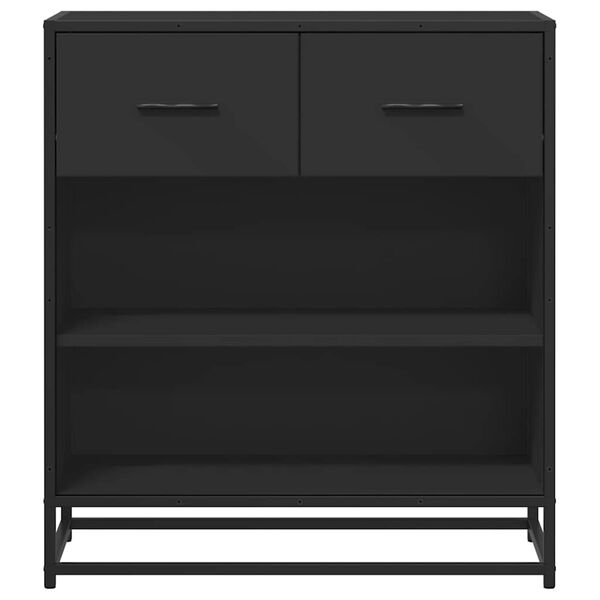 vidaXL indauja juoda 68x35x76 cm inžinierinė mediena