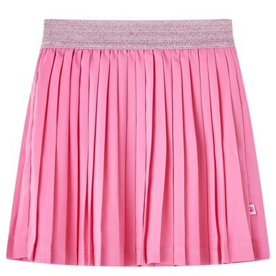 Vaikiškas klostuotas sijonas, rožinės spalvos, 92 dydžio