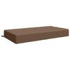 vidaXL Sėdynės pagalvėlė SOEST 100% poliesteris Taupe 120 x 80 x 15 cm