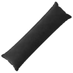 vidaXL Pagalvėlė su pagalve HOUTEN Juoda 40 x 145 cm Aksomas