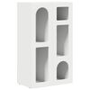 vidaXL Kabalas ELST Balta 59 x 35 x 100,5 cm Apdirbta mediena