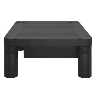 vidaXL Monitoriaus stovas, juodos spalvos, 43x30,5x13cm