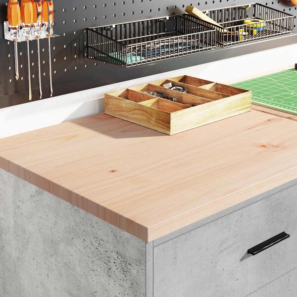 vidaXL Garažo spinta, 60x51x85 cm, pušies medienos masyvas