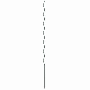vidaXL Augalų parama 50 vnt. Žalia 170 x 0,6 x 0,6 cm Plienas
