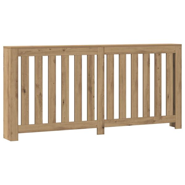 vidaXL Radiatoriaus uždangalas, artisano ąžuolo, 175x20x82cm, mediena