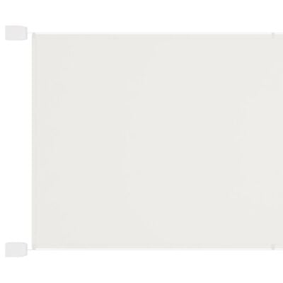 vidaXL Vertikali markizė, baltos spalvos, 250x270cm, oksfordo audinys