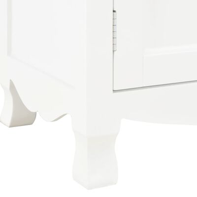 vidaXL TV spintelė, balta, 120x30x40cm, mediena