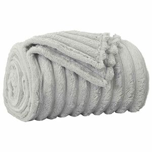 vidaXL Antklodė Pilka 240 x 220 cm 1.36 kg Flysas