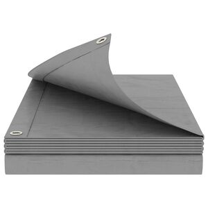 vidaXL Tent su kilpom &Scaron;viesiai pilka 2 x 3 m 260 gsm PE