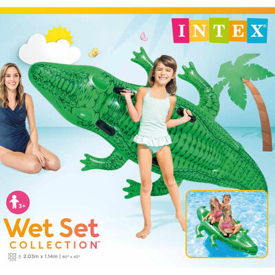 Intex Giant Gator Ride-On plaustas, 203x114cm