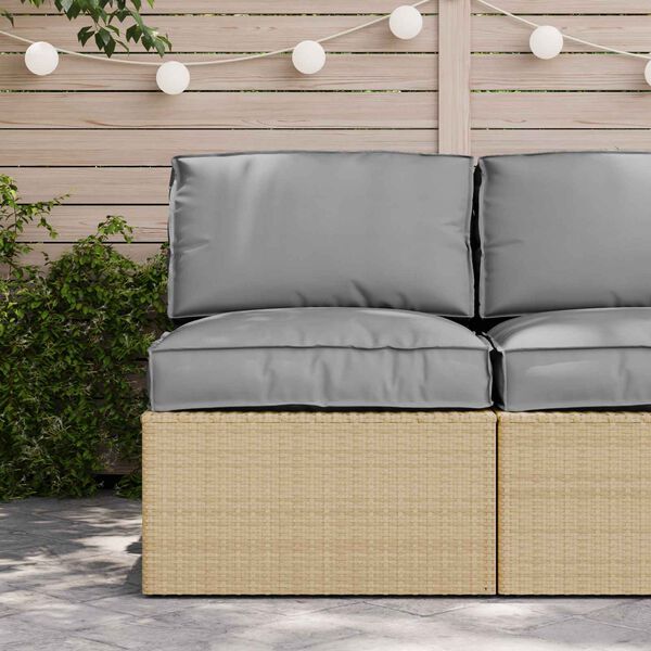 vidaXL Pallet pagalvių rinkinys 2 pcs Pilka Oksfordo audinys