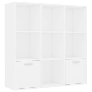 vidaXL Spintelė knygoms, baltos spalvos, 98x30x98cm, apdirbta mediena