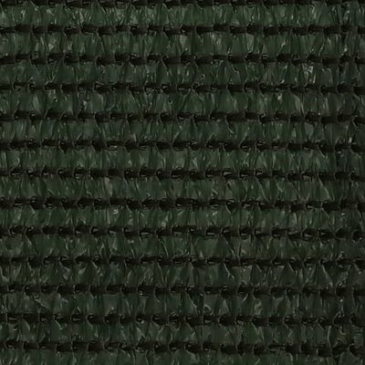 vidaXL Balkono pertvara, tamsiai žalios spalvos, 90x500cm, HDPE
