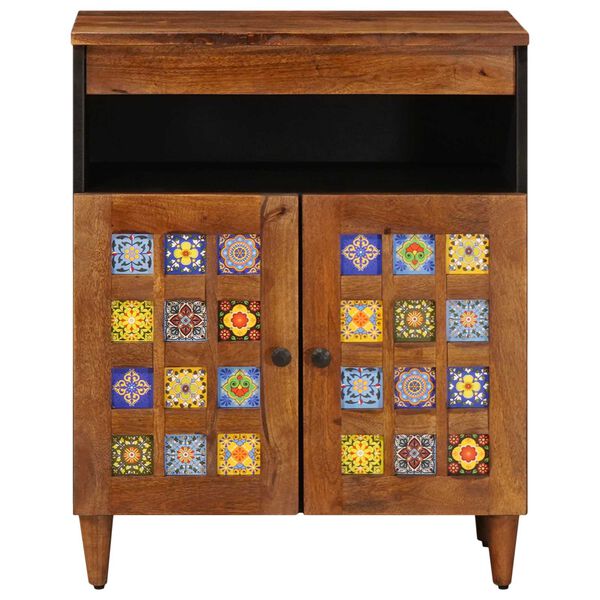 vidaXL Kabalas su saugykla graikinis rie&scaron;utmedis 60 x 33 x 75 cm