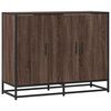 vidaXL indauja Rudas ąžuolas 94x35x76 cm Inžinierinė mediena