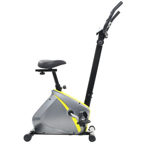 vidaXL Magnetinis treniruoklis dviratis su pulso matavimu