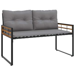 vidaXL Medinis sluoksnio suolelis 114 x 55 x 77 cm &Scaron;viesiai pilka