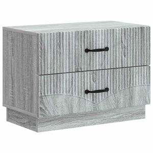 vidaXL &Scaron;alia lovos spintelė Pilka sonoma ąžuolo 62 x 34,5 x 44,5 cm