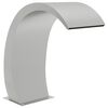 vidaXL Baseino fontanas su LED, 22x60x70cm, nerūdijantis plienas 304