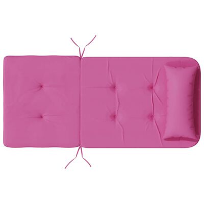vidaXL Adirondack kėdės pagalvėlės, 2vnt., rožinės, oksfordo audinys