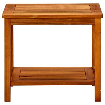 vidaXL Kavos staliukas, 50x35x45cm, akacijos medienos masyvas