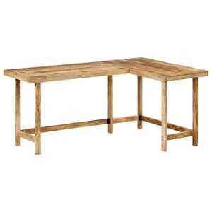 vidaXL Ra&scaron;omasis stalas 165x110x75 cm Masyvo medžio mango