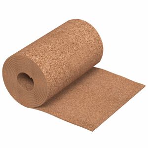 vidaXL Kam&scaron;čio ritinėlis Ruda 500 x 50 x 0,8 cm Kam&scaron;čiamedžio žievė