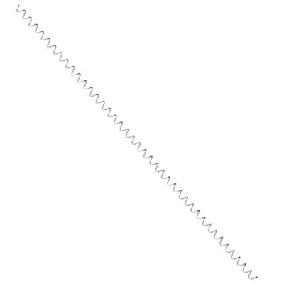 vidaXL Spiralės gabionams, 24vnt., galvanizuotas plienas, 100cm