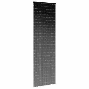 vidaXL Tinklelis nuo vabzdžių kemperio durims Tamsiai pilka 56x185 cm Bambukas