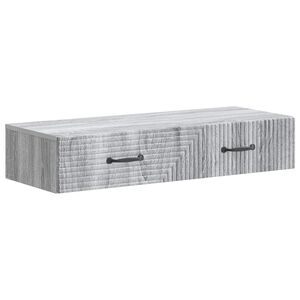 vidaXL Sieninis &scaron;oninis staliukas 87,5 x 34,5 x 17 cm Apdirbta mediena