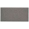 vidaXL Sieninis galvūgalis 12 pcs &Scaron;viesiai pilka 30 x 15 cm audinys