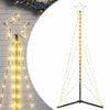 vidaXL LED Kalėdų eglutė 363 LEDs &Scaron;ilta Balta 182 cm