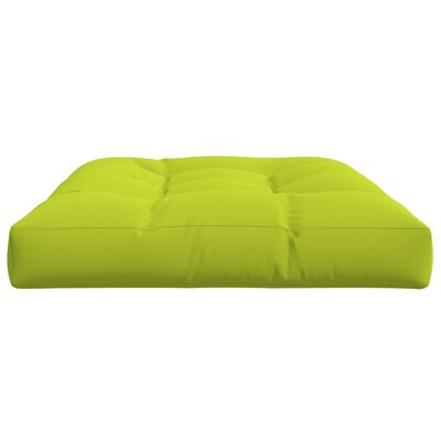 vidaXL Paletės pagalvėlė, ryškiai žalios spalvos, 120x80x12cm, audinys